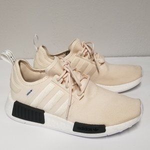 Men's Adidas NMD_R1 Primeblue Sneakers Shoes Sz 7.5 Ecru Tint / Carbon NWT